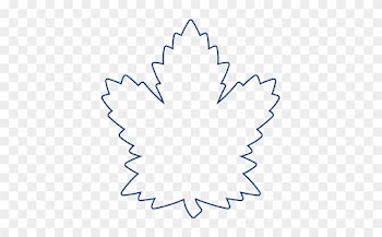 The Outline, Seen In The Most Recent Version Of This - Maple Leaf