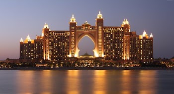 The Palm, Atlantis, Dubai, Hotel, Mall, Travel, Resort
