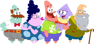 The Patrick Star Show Logo Vector