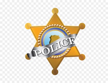 The police simply decorative vector logo 