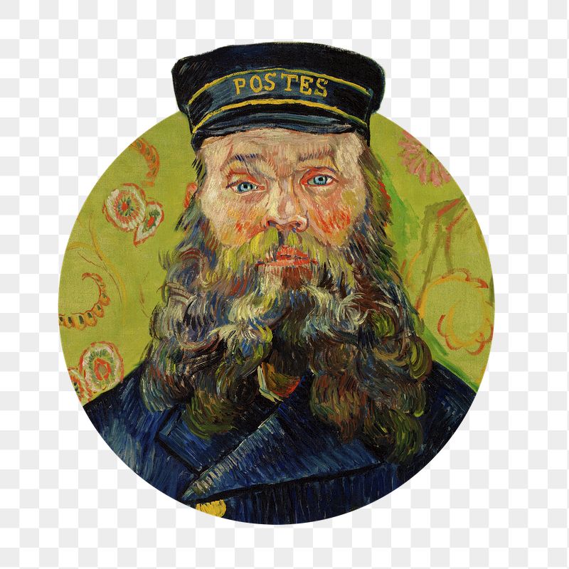 The Postman png (Joseph Roulin) | Free PNG - rawpixel