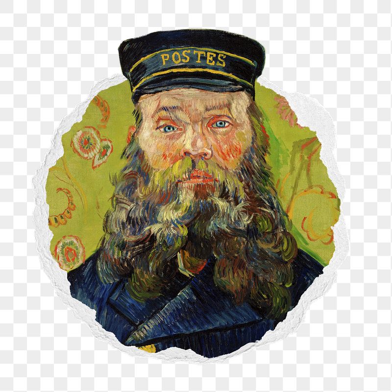 The Postman png (Joseph Roulin) | Free PNG - rawpixel