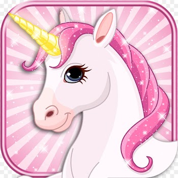 The Princess and the Unicorn Horse - unicorn 