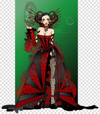 The Queen of Hearts transparent background PNG clipart