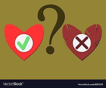 The question of choice vector image