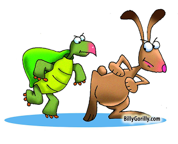 The Rabbit and the Turtle” done Billy Gorilly Style | Sing Laugh Learn