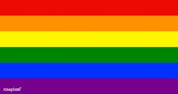 The rainbow flag gay pride | Free stock vector - 505217
