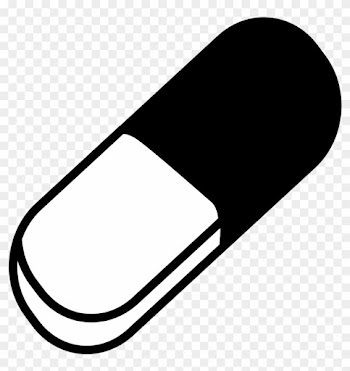 The Reality Is If A Nutrition Is Bad And You Consume - Pill Clipart Black And White