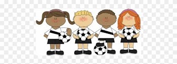 The Regular Registration Period For The Spring 2016 - Cartoon Girl Soccer Players