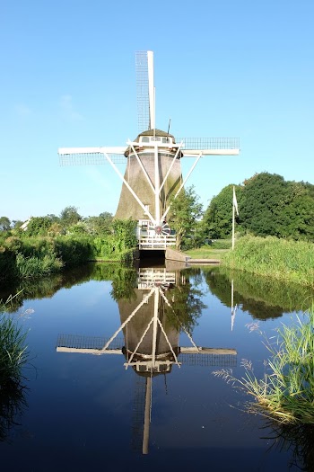 The Riekermolen, a windmill on the outskirts | Free Photo - rawpixel