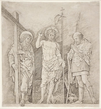 The Risen Christ between Saints | Free Photo - rawpixel