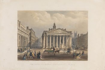 The Royal Exchange and Bank | Free Photo - rawpixel