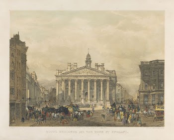 The Royal Exchange and the Bank | Free Photo - rawpixel