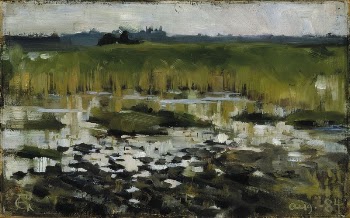 The rushes (1884)  oil | Free Photo - rawpixel