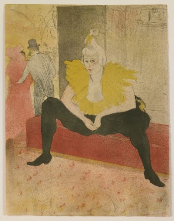 The Seated Clowness by Henri | Free Photo - rawpixel