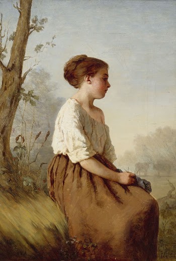 The shepherdess, 1867 | Free Photo - rawpixel