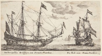 The ships De Vergulde Dolphyn | Free Photo - rawpixel