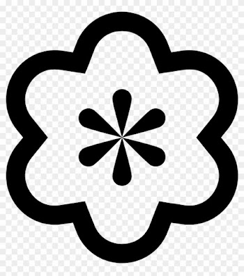 The Sign Of Spring, A Poofy, Light Cloud With A Symbol - Icono Primavera
