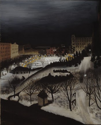 The skating rink, 1932, by Sulho | Free Photo - rawpixel