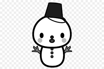 The Snowman Black and white - snowman png download - 600*600 ...