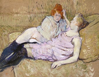 The Sofa (ca.1894&ndash;1896) painting in high | Free Photo Illustration - rawpixel