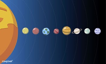 The solar system vector | Free stock vector - 250112