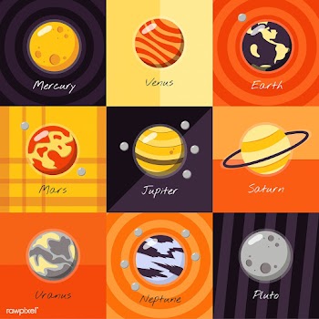 The solar system vector | Free stock vector - 250192