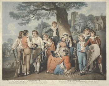 The Soldier's Widow; or Schoolboys' | Free Photo - rawpixel