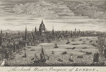 The South West Prospect of London | Free Photo - rawpixel