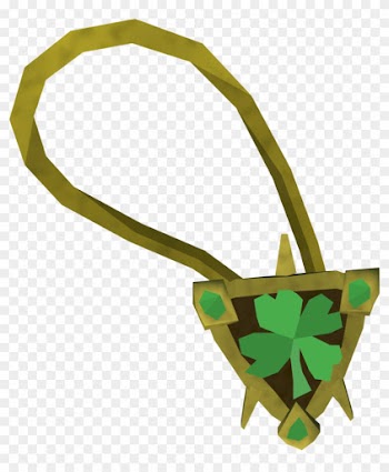 The Sparkling Four-leaf Clover Necklace Is A Prize - Four-leaf Clover