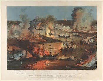 The Splendid Naval Triumph on the Mississippi, | Free Photo - rawpixel