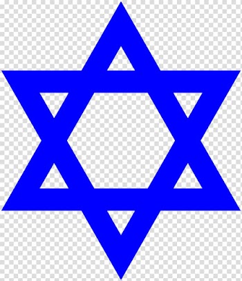 The Star of David Judaism Jewish people Hexagram, Judaism transparent background PNG clipart