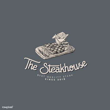 The steakhouse logo design vector | Free stock vector - 463603