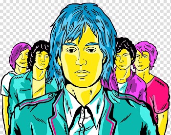 The Strokes Julian Casablancas and the Voidz Is This It Art New York City, watercolor stroke transparent background PNG clipart