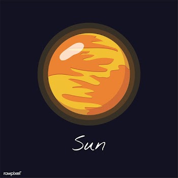 The sun vector | Free stock vector - 250122