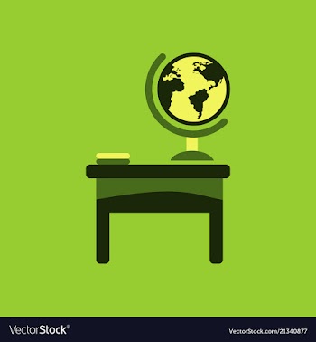 The table icon workplace and job office working vector image