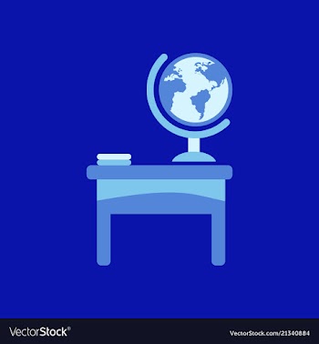 The table icon workplace and job office working vector image