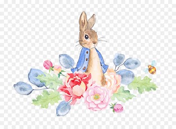 The Tale of Peter Rabbit Watercolor painting Peter Rabbit Storybook - rabbit 