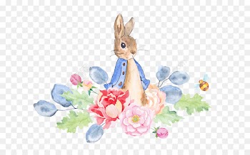 The Tale of Peter Rabbit Watercolor painting - peter rabit 