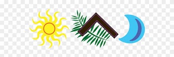 The Three Greater Lights Of Freemasonry Article Illustration - Fern Leaf Shower Curtain