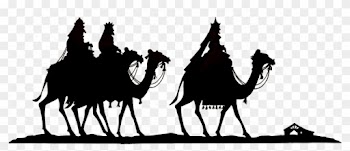 The Three Wise Men Silhouette - Three Wise Men Sketches