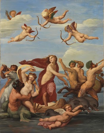 The triumph of galatea, a copy | Free Photo - rawpixel
