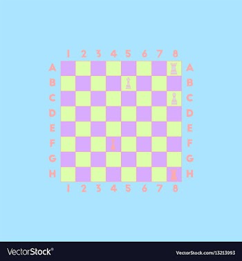 The various chess position vector image