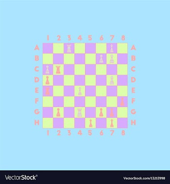 The various chess position vector image