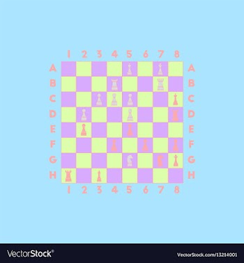 The various chess position vector image