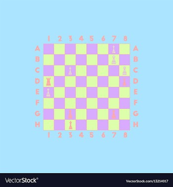 The various chess position vector image
