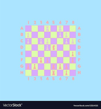 The various chess position vector image