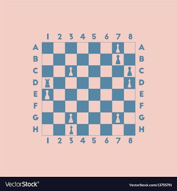 The various chess position vector image