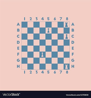 The various chess position vector image