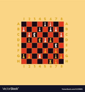 The various chess position vector image